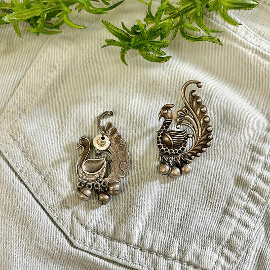 Statement Peacock Studs