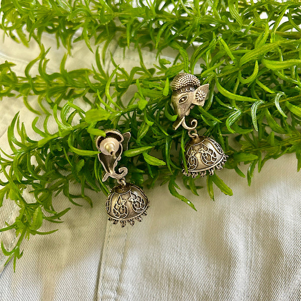 Ganesha Bell Earrings