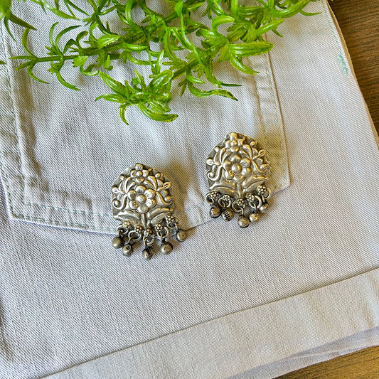 Flower Tribal Earrings