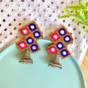 Handmade Fusion Aztec Earrings