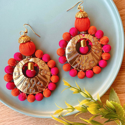 Handcrafted Bobble Earrings
