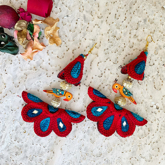 Statement Birdie Earrings