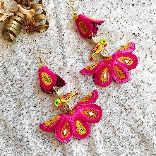 Statement Birdie Earrings