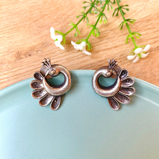 Peacock Studs