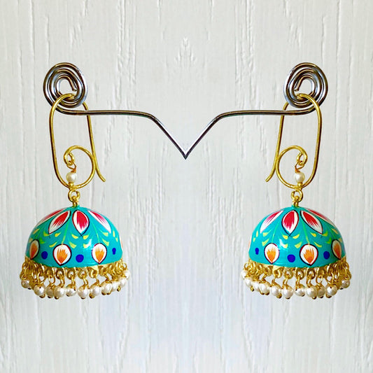 Hand Painted Dainty Earrings