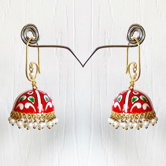 Hand Painted Dainty Earrings