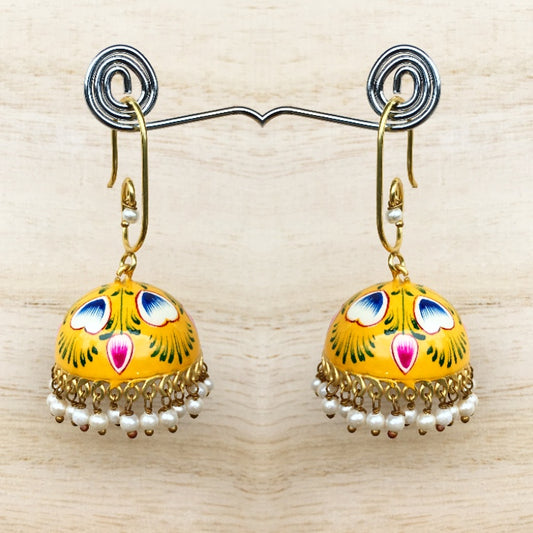 Hand Painted Dainty Earrings