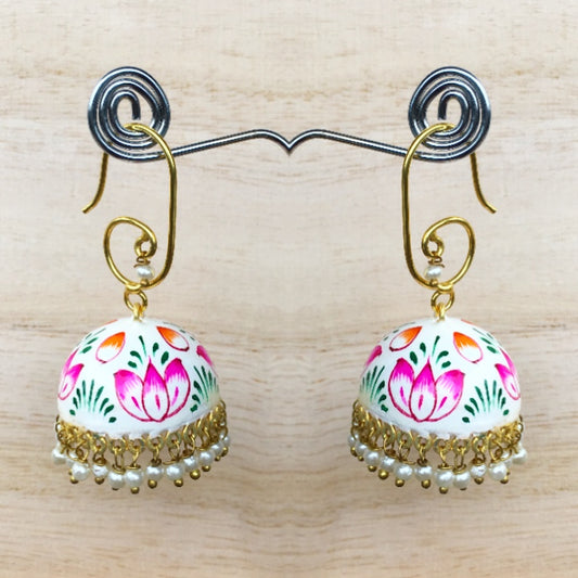 Hand Painted Dainty Earrings