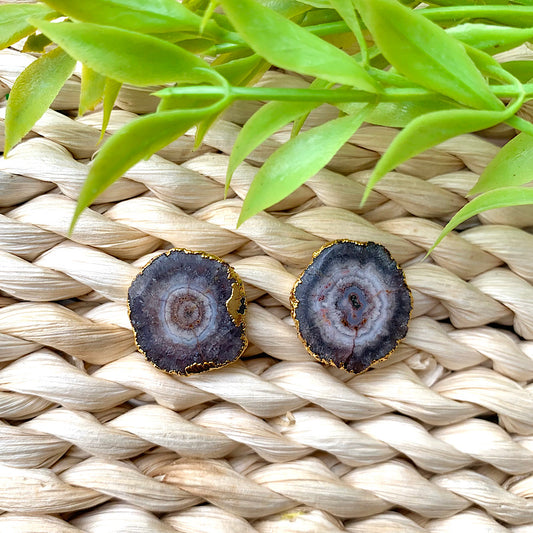 Agate Studs