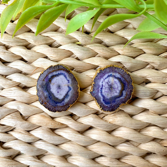 Agate Studs